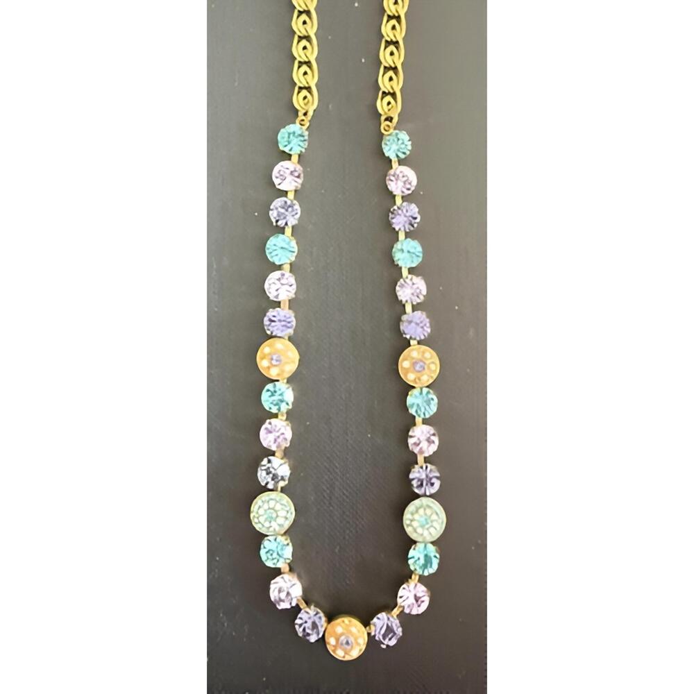 NEW MARIANA women's moon necklace in gold